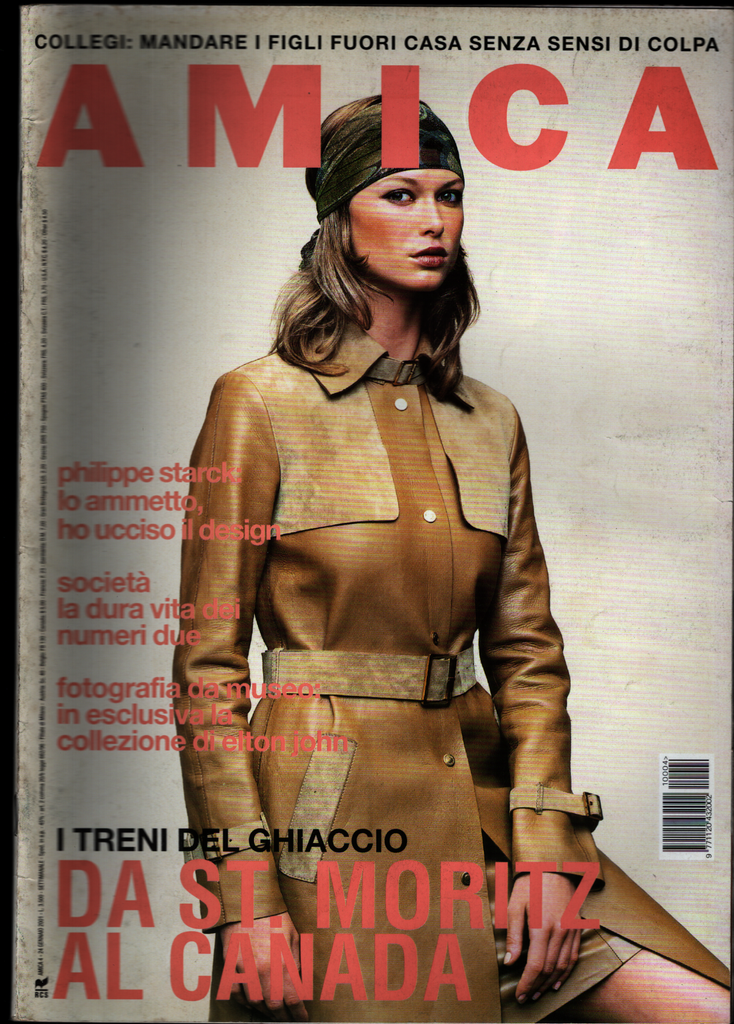 Amica Italian Fashion Magazine January 24 2001 Elton John 021121ame2