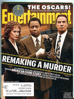 Entertainment Weekly January 29/February 5 2016 John Travolta EX 052616jhe