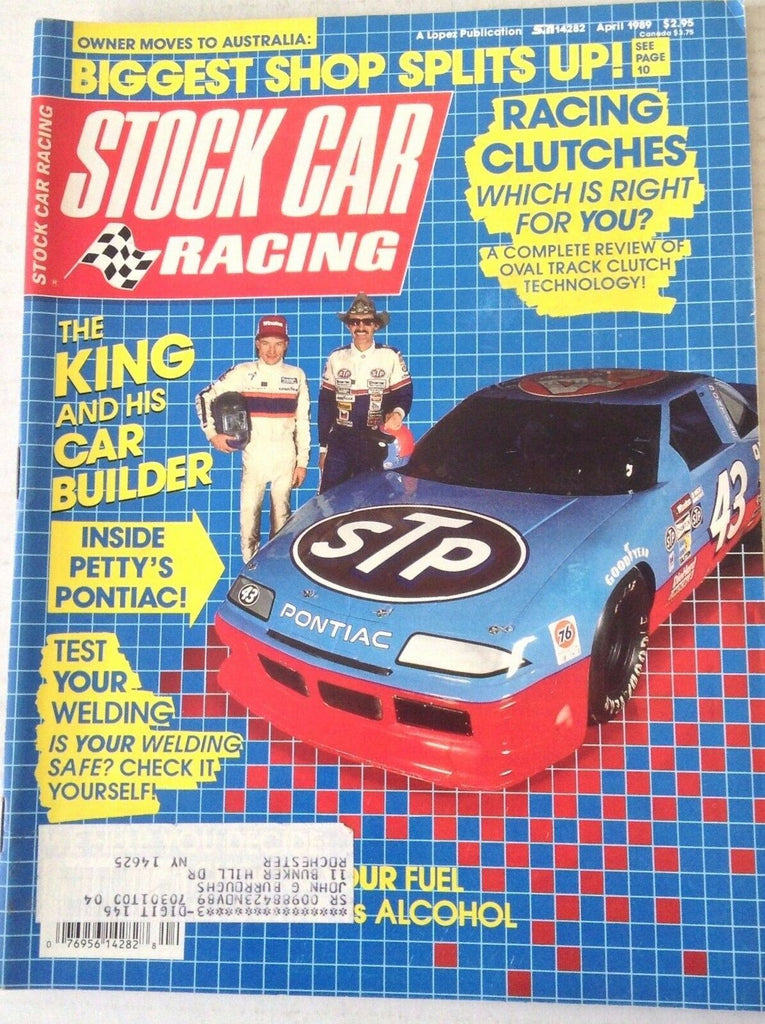 Stock Car Racing Magazine Richard Petty's Pontiac April 1989 042817nonrh