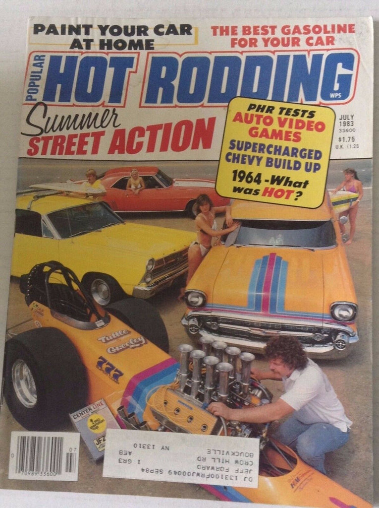 Popular Hot Rodding Magazine Paint your car At Home July 1983 042617nonrh