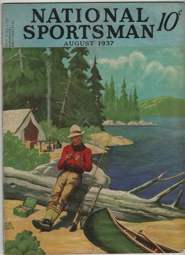 National Sportsman Mag A Fishing Tackle Kit August 1937 020321nonr