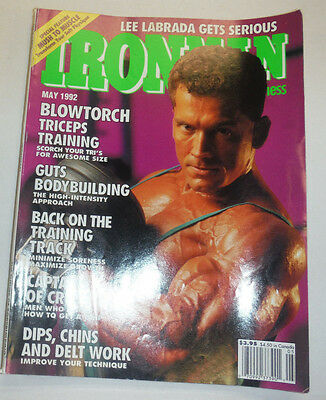Ironman Magazine Lee Labrada & Lonne Teper May 1992 120914R2