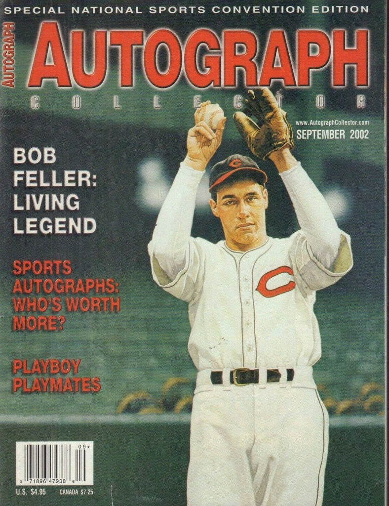 Autograph Collector Magazine Bob Feller & Playmates September 2002 032818nonr