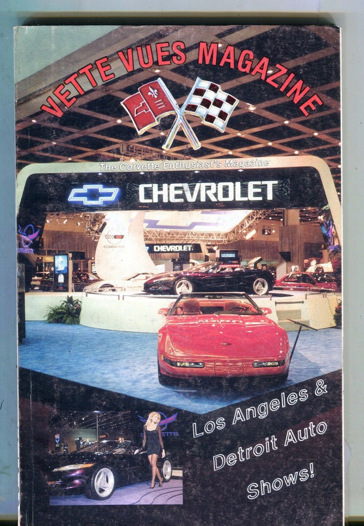 Vette Vues Magazine May 1992 Corvette LA Detroit Auto Show EX No ML 053117nonjhe