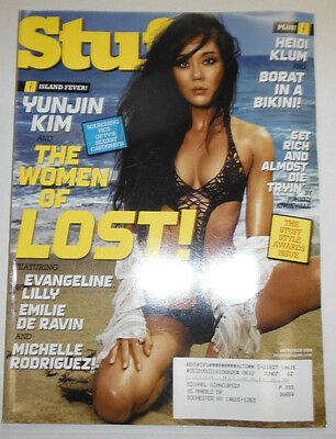 Stuff Magazine Yunjin Kim & Heidi Klum October 2006 101714R1
