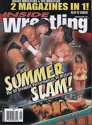 Inside Wrestling & The Wrestler Vol.29 2009 Summer Slam top 10 EX 010716DBE