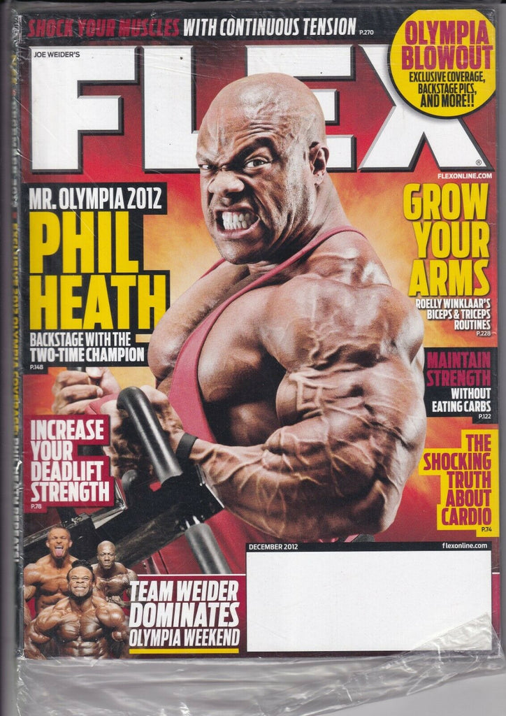 Flex Magazine Phil Heath Team Weider December 2012 081319nonr