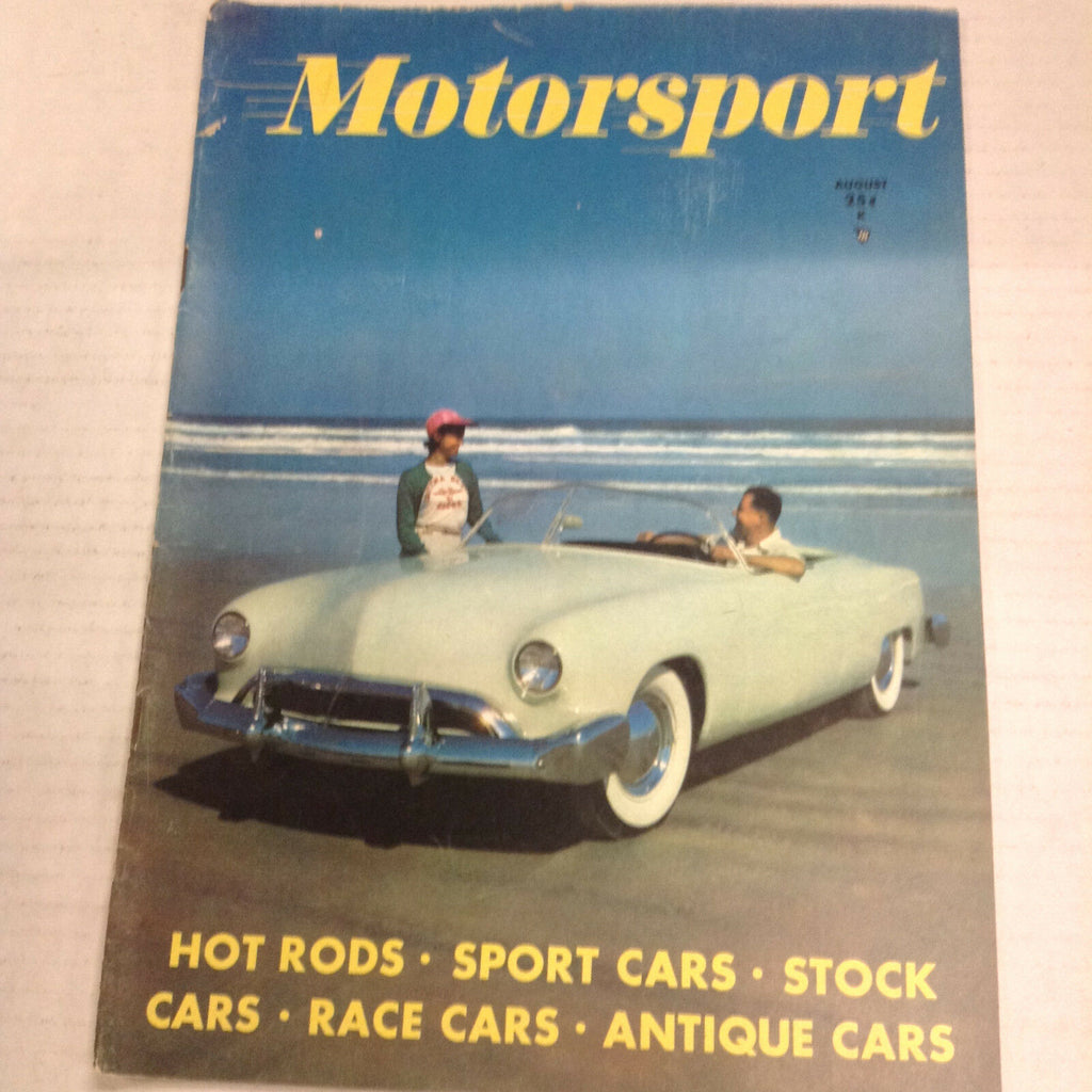 Motorsport Magazine Hudson Hybrid Floridian Ford August 1951 060117nonrh