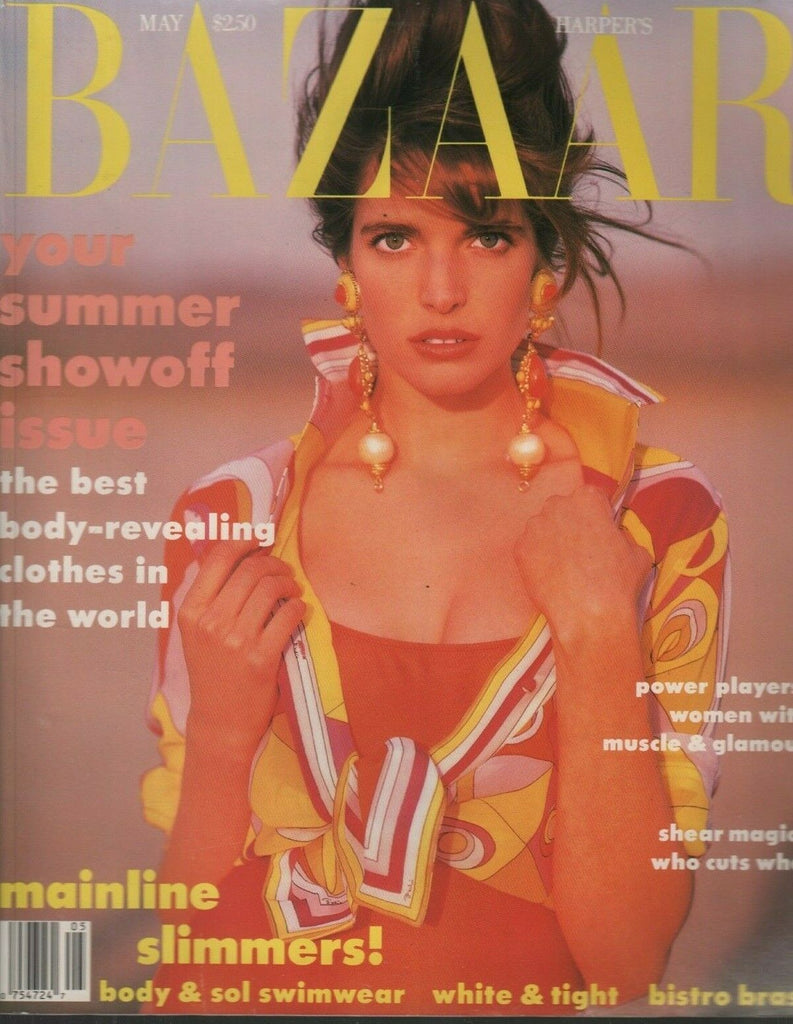 Harper's Bazaar May 1990 Stephanie Seymour 111319AME