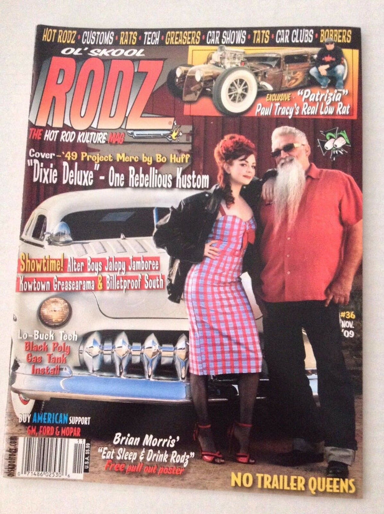 Ol' Skool Rodz Magazine Bo Huff Dixie Deluxe November 2009 030217NONRH