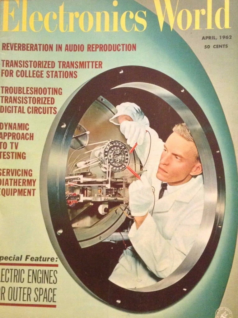 Electronic World Magazine Reverberation Reproduction April 1962 120617nonrh