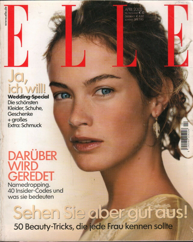 Elle German Fashion Magazine April 2002 Carolyn Murphy 091120ame2