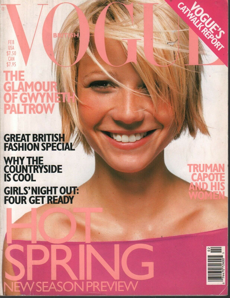 Vogue British Fashion February 1998 Gwenyth Paltrow Truman Capote 091820ame2