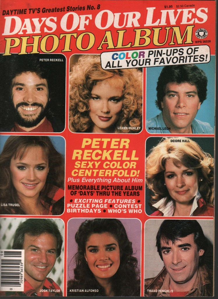 Days of Our Lives Photo Album Magazine #8 1985 Deidre Hall Josh Taylor 082420AME