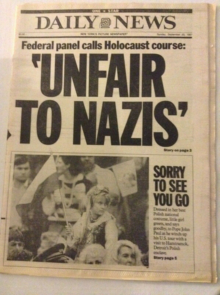 Daily News Magazine The German History September 20, 1987 042519nonrh