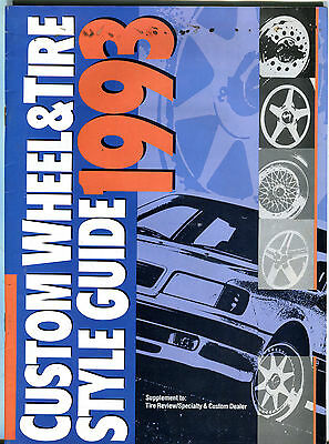 Custom Wheel & Tire Guide Supplement 1993 EX 021916jhe