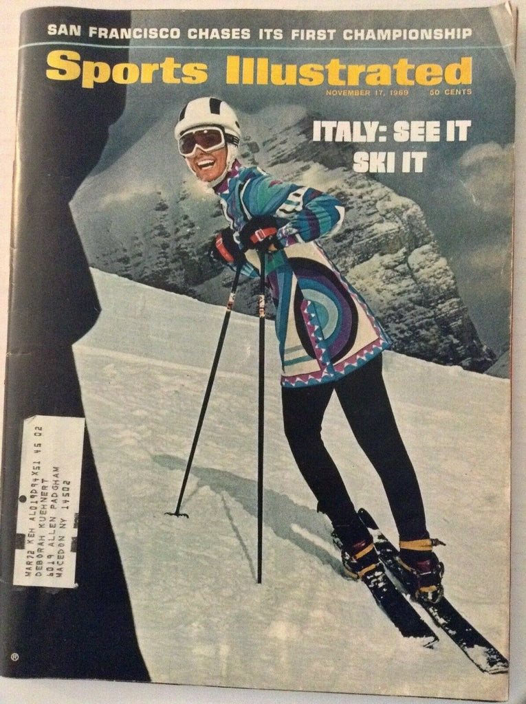 Sports Illustrated Italy- See It Ski It November 1969 031319nonrh