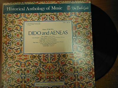 33 RPM Vinyl Henry Purcell Dido and Aeneas The Bach Guild HM46SD 021915SM