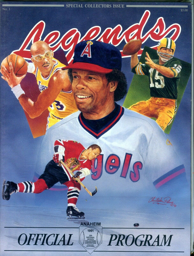 Legends Sports Memorabilia Magazine NSCC 1991 Program EX 102416jhe