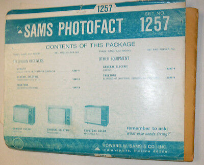 Sams Photofact Magazine Dumont Chassis 30K18 No.1257 July 1972 022415r