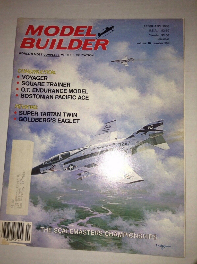 Model Builder Magazine Voyager Square Trainer February 1986 032817NONRH