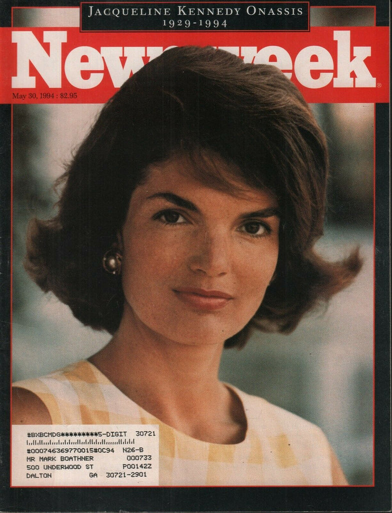 Newsweek May 30 1994 Jacqueline Kennedy Onassis Memorial w/ML 071519AME