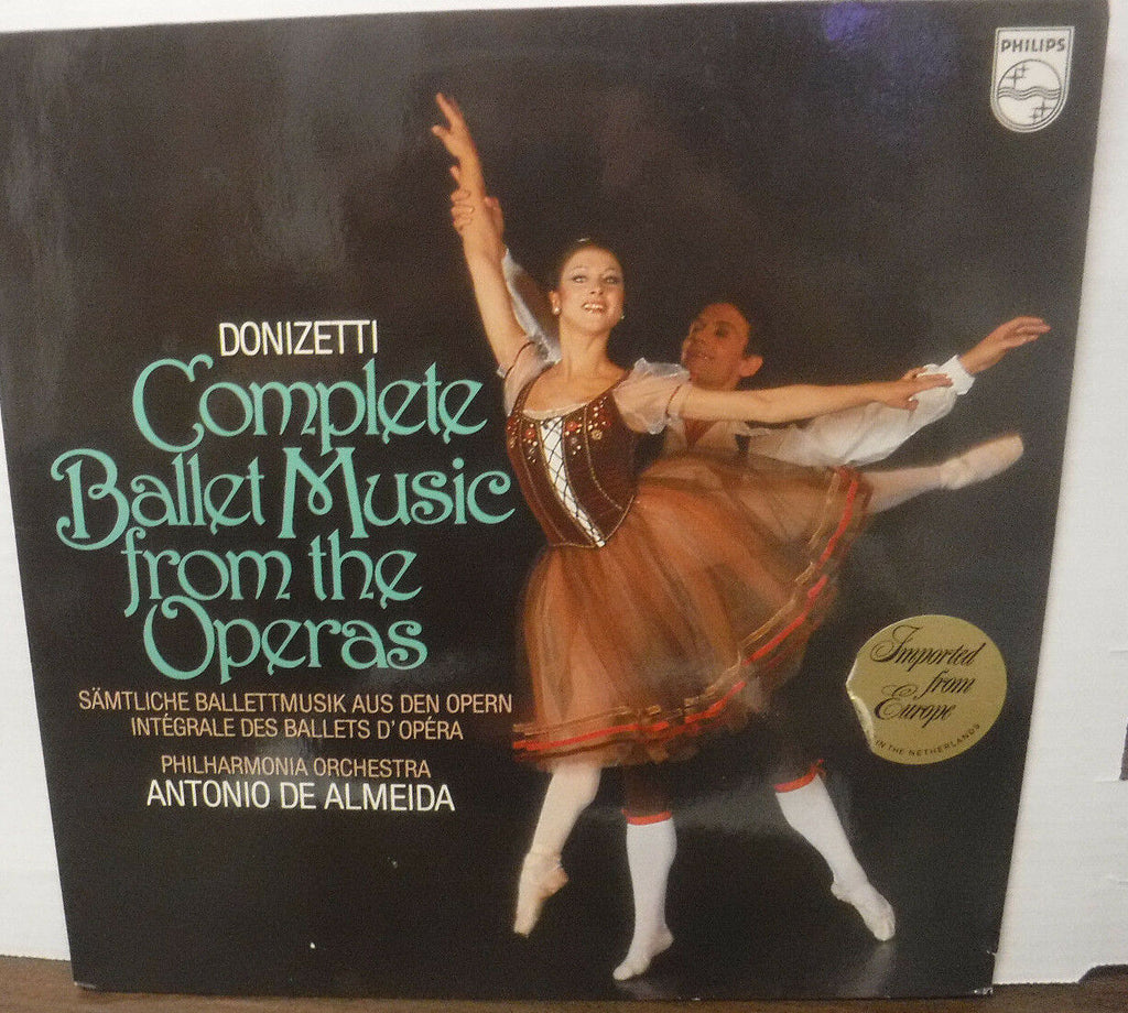 Import Donizetti comp. ballet music from the Operas Antonio De Almeida 012118LLE