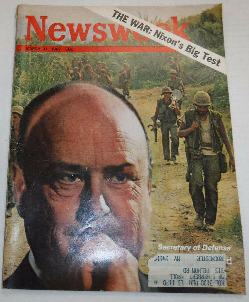 Newsweek Magazine Richard Nixon Laird & Congress March 1969 VINTAGE 093016R