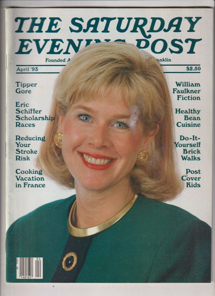 The Saturday Evening Post William Faulkner, Eric Schiffer April 1993 032920nonrh