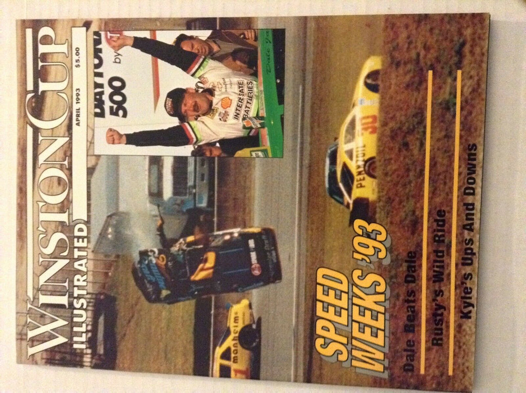 Winston Cup Illustrated Dale Jarrett Dale Earnhardt April 1993 082819nonrh