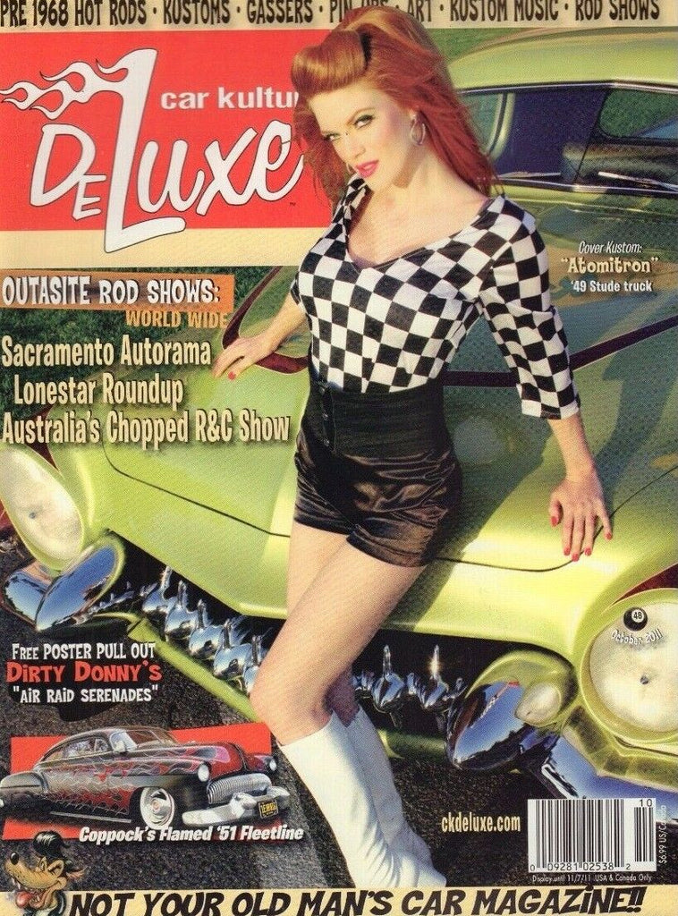 Car Kulture Deluxe Magazine '49 Stude Truck October 2011 011618nonr