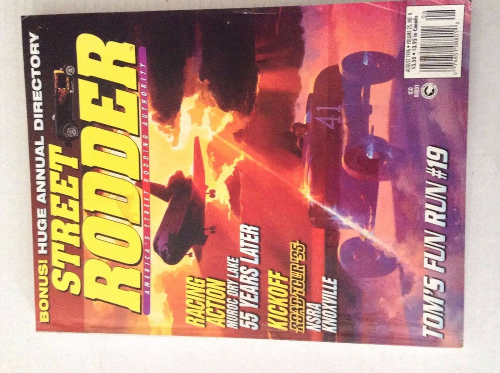 Street Rodder Magazine Muroc Dry Lake 55 Years Later August 1996 031217NONRH