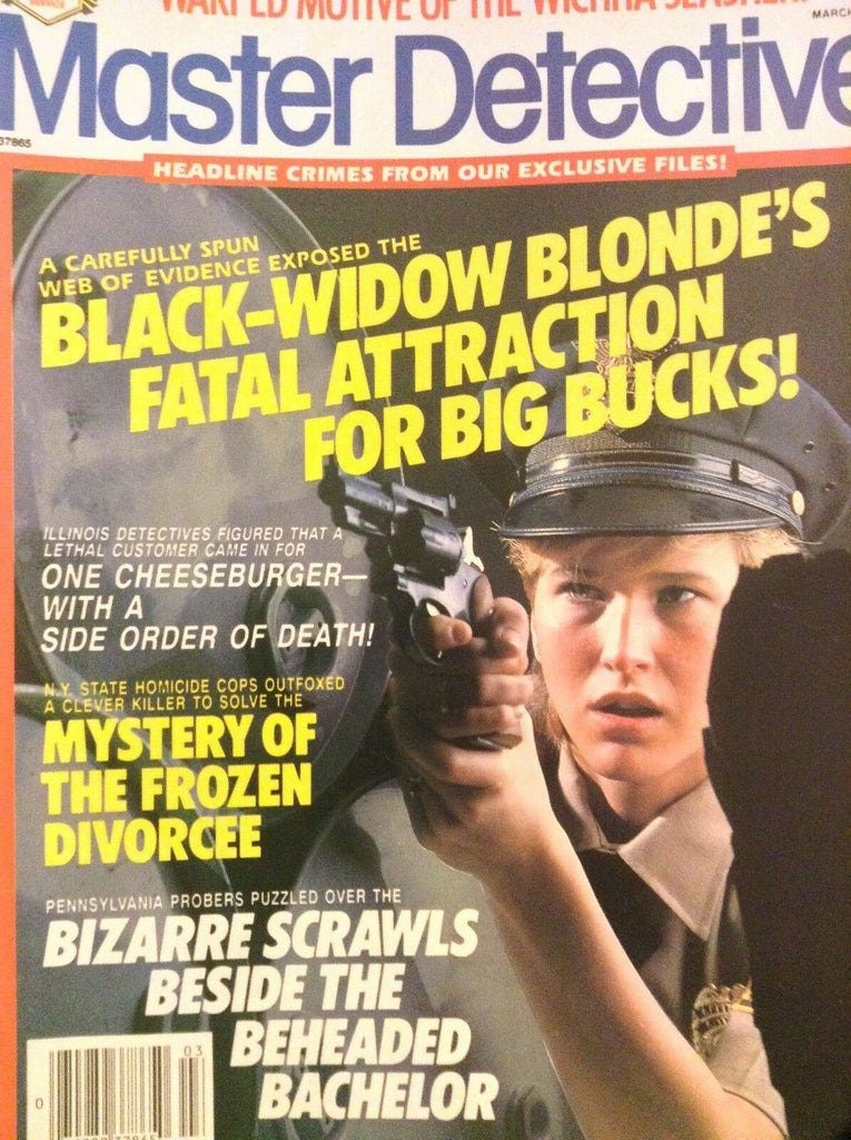 Master Detective Magazine Black Widow Fatal Death March 1991 111518nonrh