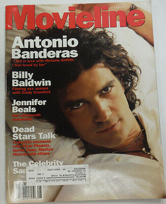 Movieline Magazine Antonio Banderas & Billy Baldwin August 1995 052515R