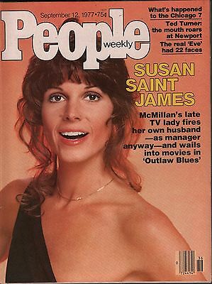 People Weekly September 12 1977 Susan Saint James, Ted Turner VG 012716DBE