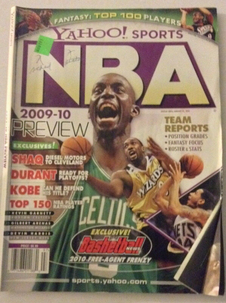 Yahoo Sports NBA Shaq Durant Kobe Bryant 2009-10 NBA Preview 042919nonrh