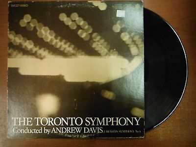 33 RPM Vinyl Toronto Symphony Symphony No4 Canadian Broadcasting SM327 041015SM