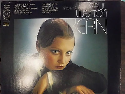 Jerome Kern Paul Weston and His Orchestra 33RPM 020416 TLJ
