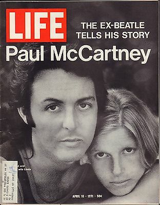 Life Magazine April 16 1971 Paul McCartney w/ML VG 062316DBE