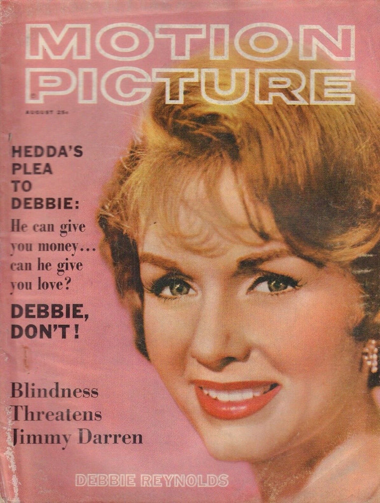 Motion Picture Magazine Debbie Reynolds August 1960 012618nonr