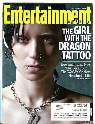 Entertainment Weekly Magazine January 6 2012 Rooney Mara EX 083016jhe