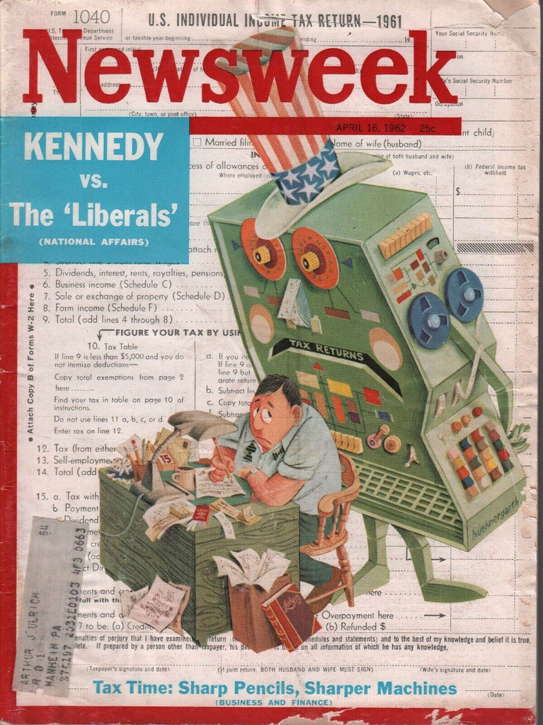 Newsweek April 16 1962 John F Kennedy JFK 073019AME