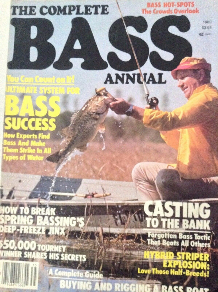 Complete Bass Annual Magazine Bass Success & The Bank 1983 081917nonrh