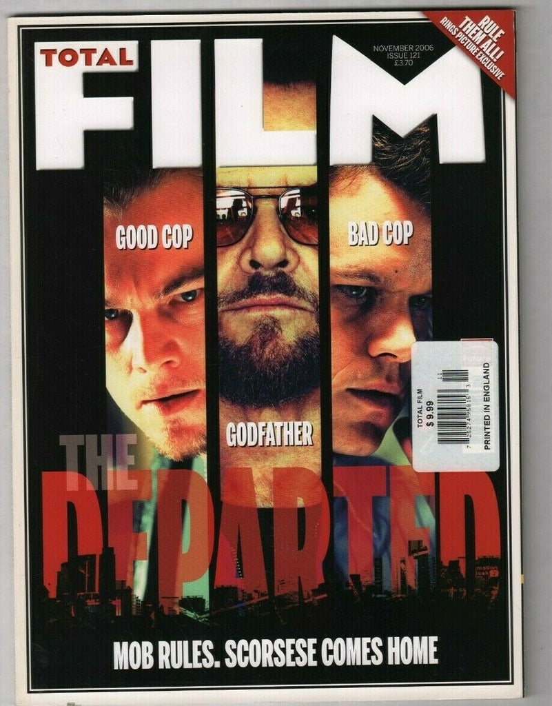 Total Film Mag Leonardo DiCaprio Jack Nicholson November 2006 030420nonr2