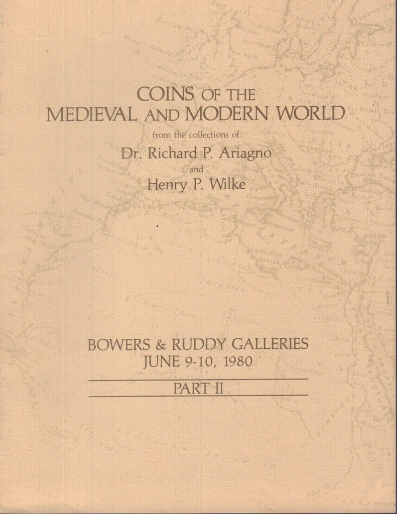 Coins Of The Medieval And Modern World Auction Catalog June 1980 031318nonr