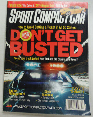 Sport Compact Car Magazine Engine Management Silvia Madness October 2003 052615R
