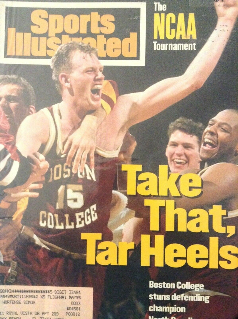 Sports Illustrated Magazine Boston College NCAA March 28, 1994 120818nonrh