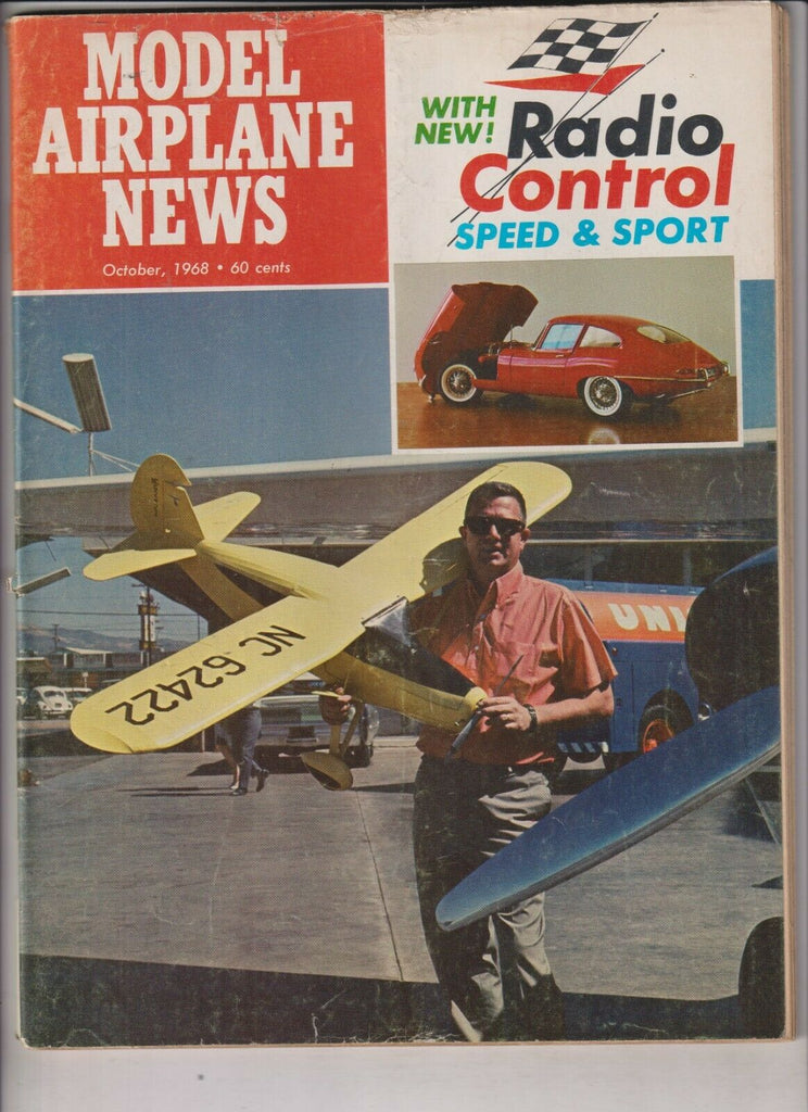 Model Airplane News Mag Midget Mustang & Fairchild 24 October 1968 040420nonrh