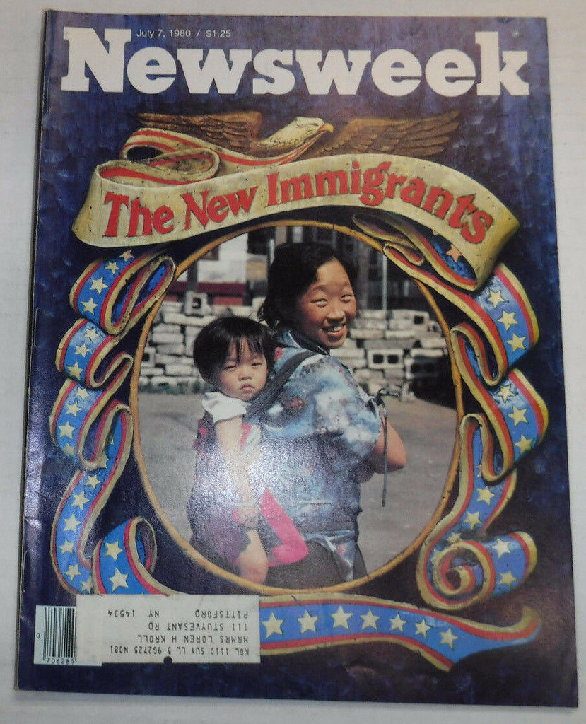 Newsweek Magazine The New Immigrants July 7, 1980 101016R