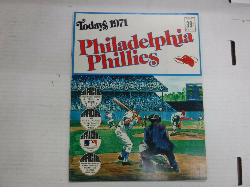 1971 Philadelphia Philles Today's Team Stamps Book Bunning Bowa++010917jhe